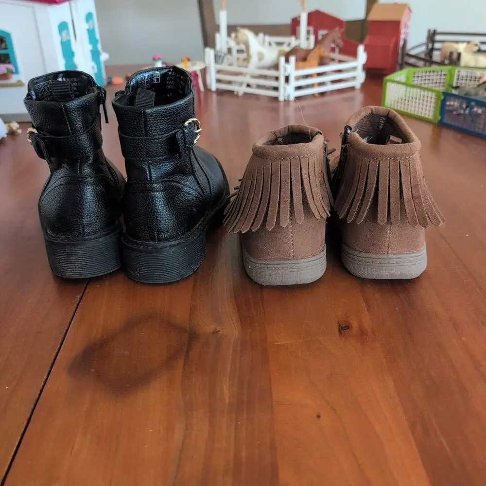Girls size 12 and 13 boot bundle